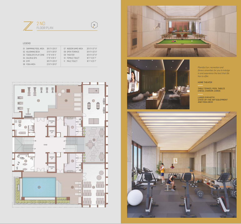 Z Luxuria Floor plan